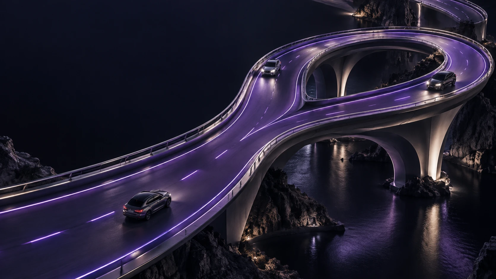Connected violet roads in the MyFleet universe